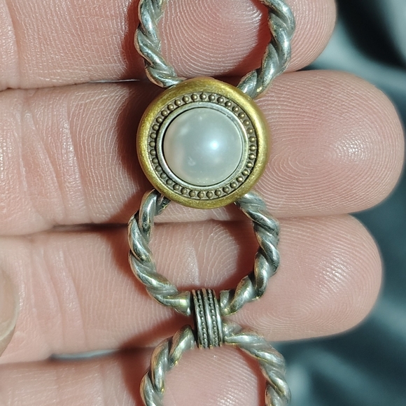 Brighton "Meridian" Golden Pearl Bracelet - Picture 4 of 5